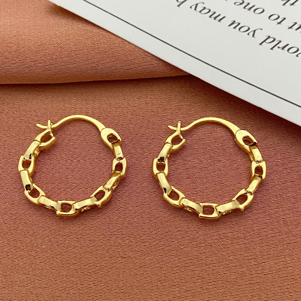 Tory Burch Pig Nose Earrings